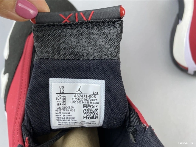 Rep MAX RED 487471-006 RETRO 14 JORDAN GYM AIR TORO 0809